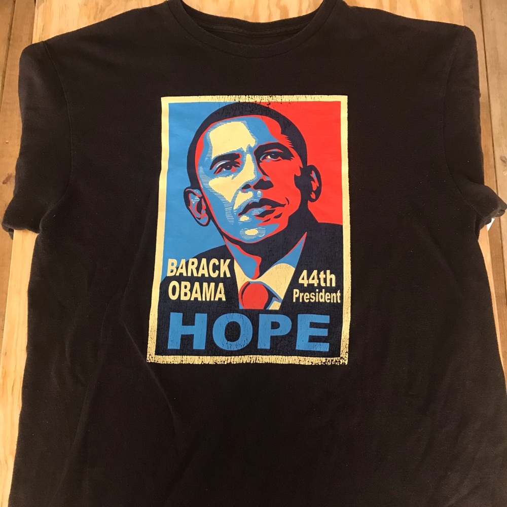 Vintage 2008 Obama hope shirt